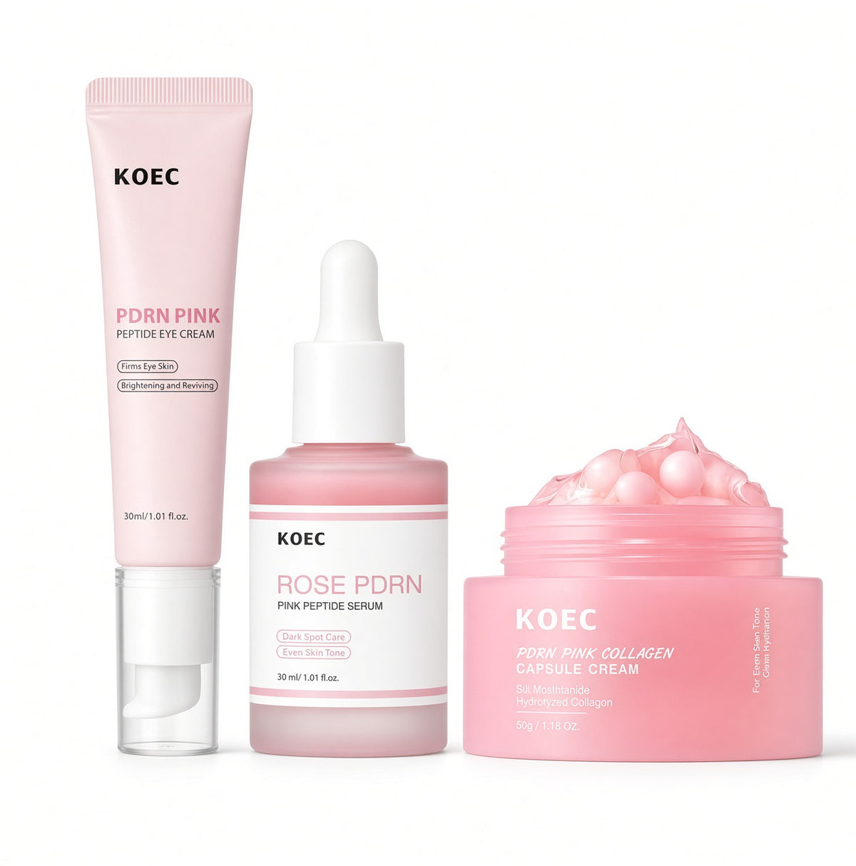PrimeLux PDRN Pink Peptide Cream Trio