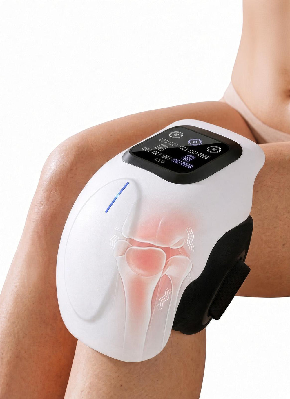 PrimeLux Heated Red Light Knee Massager