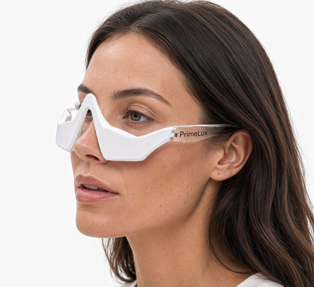 PrimeLux Red-Light Microcurrent Eye Glasses