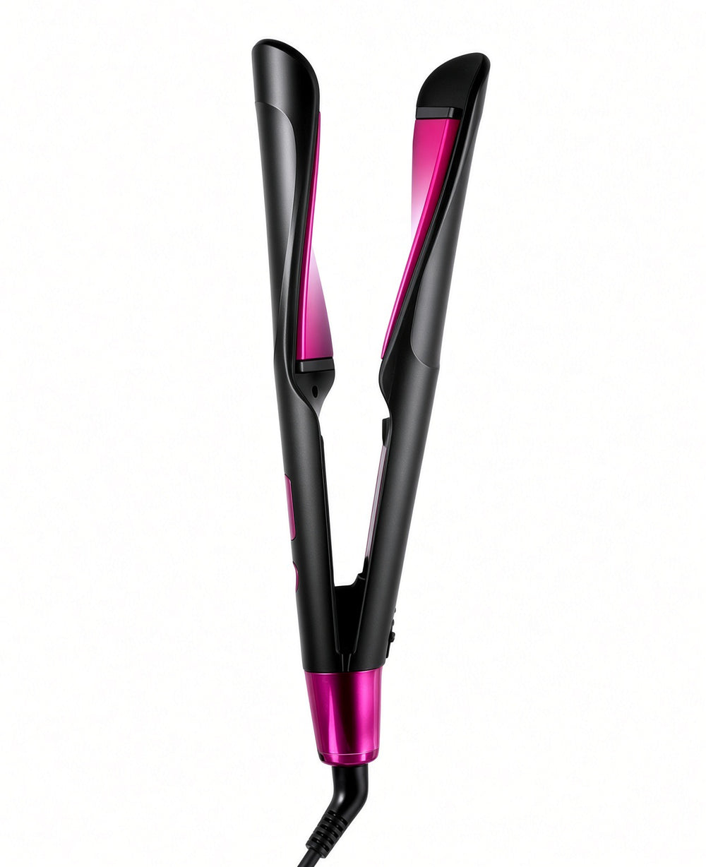 PrimeLux 2-in-1 Straighten & Curl Iron