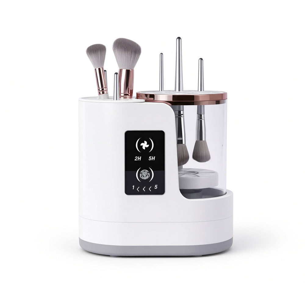 PrimeLux 3-in-1 Electric Makeup Brush Cleaner