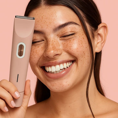PrimeLux™Dual-Head Electric Bikini Trimmer – Smooth Skin Made Effortless