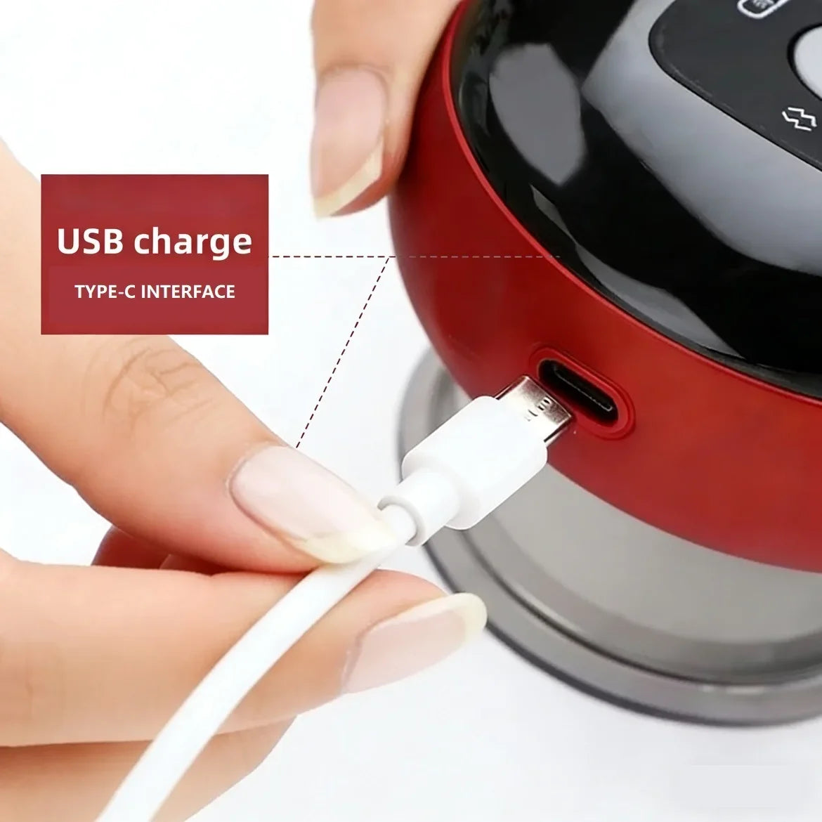 Velours cupping massager USB-C charging