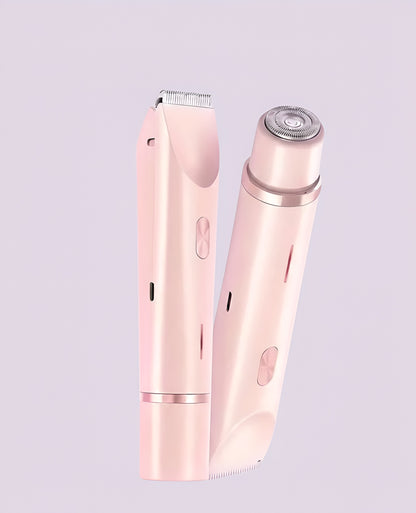 PrimeLux™Dual-Head Electric Bikini Trimmer – Smooth Skin Made Effortless