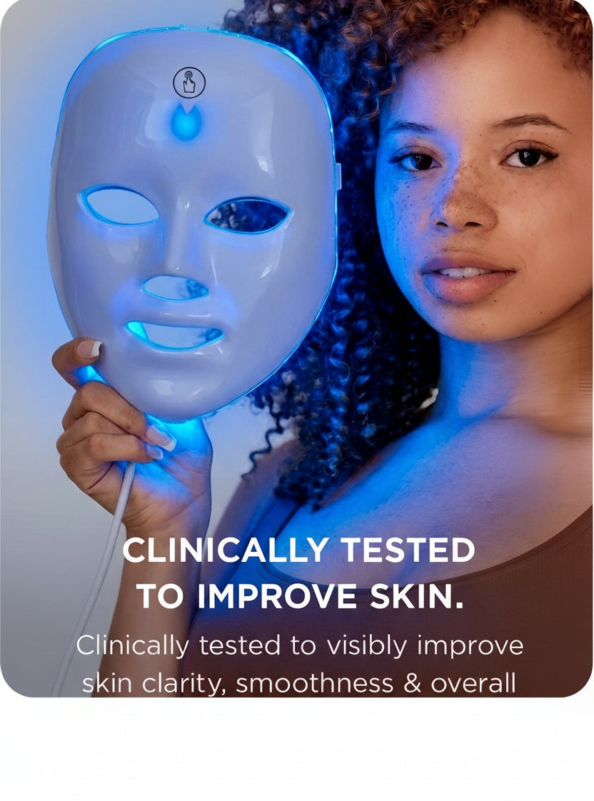PrimeLux Radiance LED Face Mask – 7 Light Modes