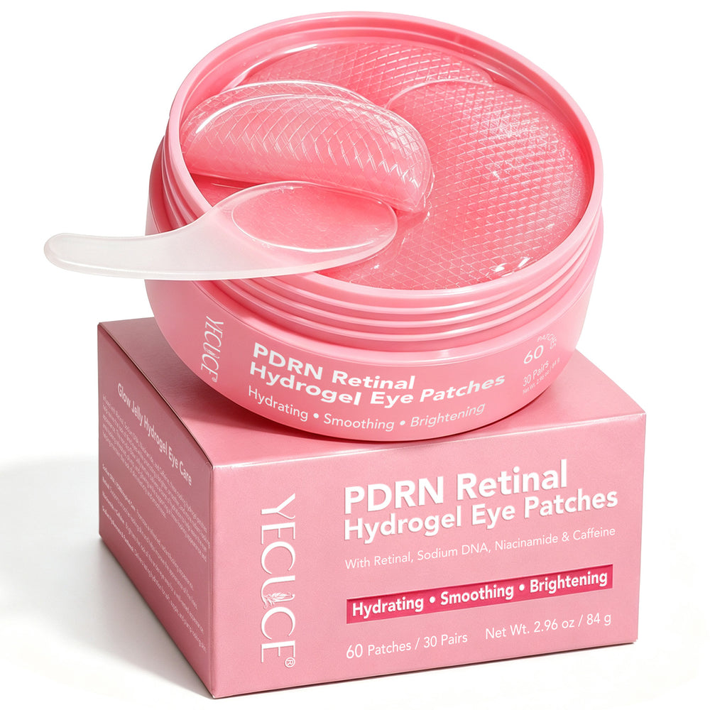 YECUCE PDRN retinal hydrogel eye patches jar and box