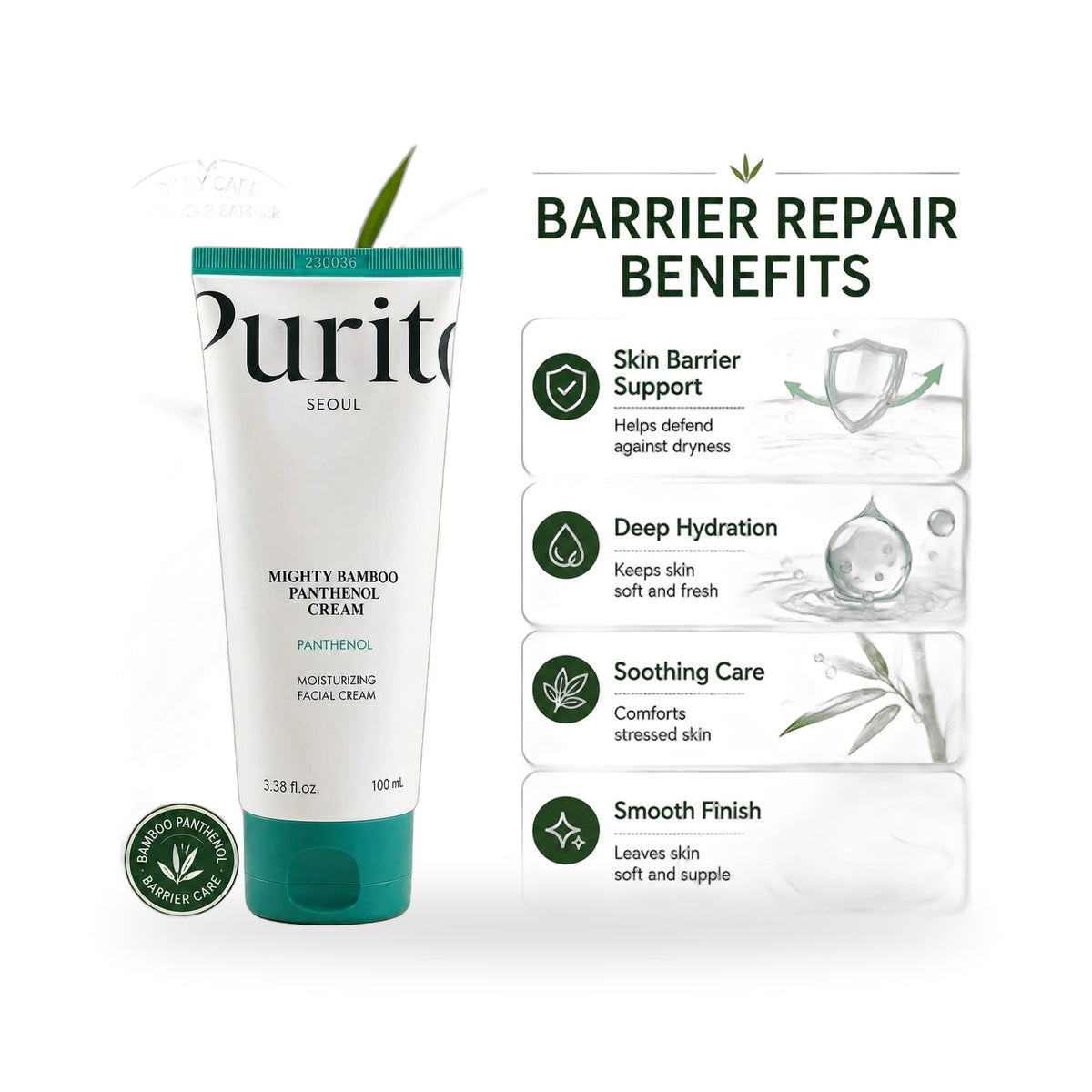 PrimeLux Bamboo Barrier Repair Cream