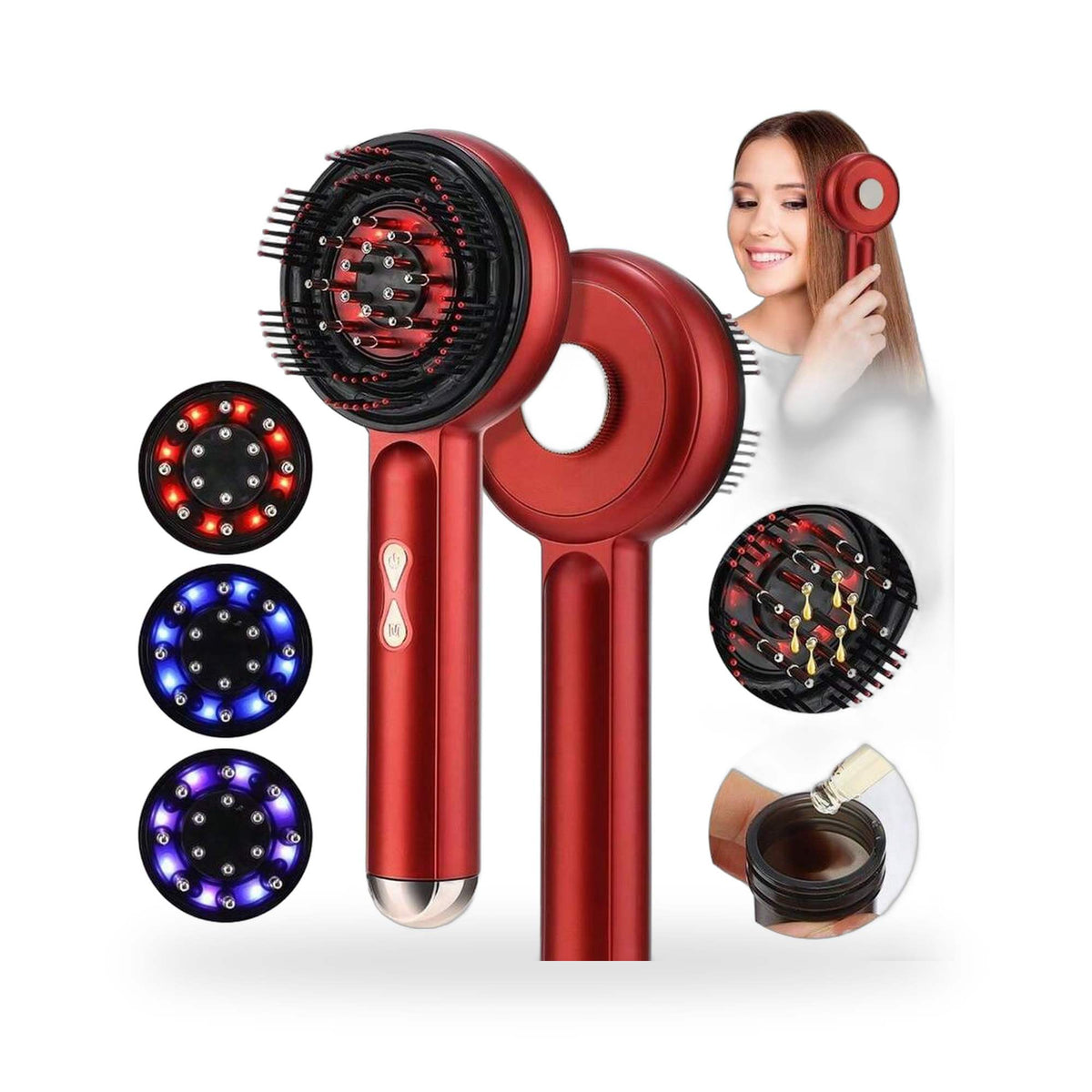 PrimeLux EMS Red Light Scalp Applicator
