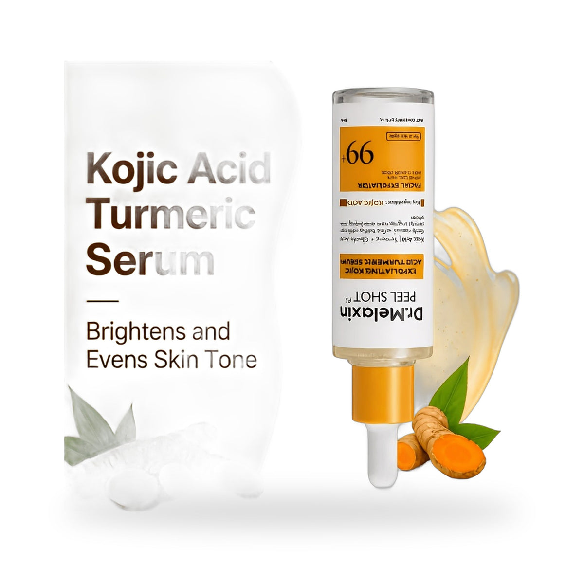 PrimeLux Kojic Turmeric Exfoliating Serum