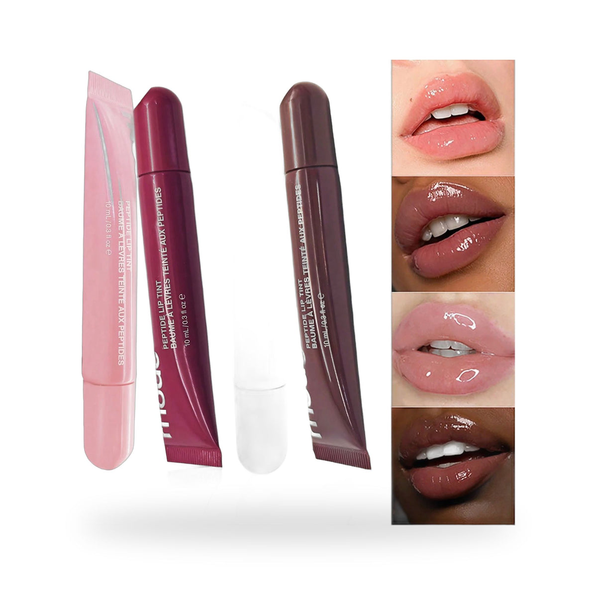 PrimeLux Peptide Lip Balm Set (4 shades)