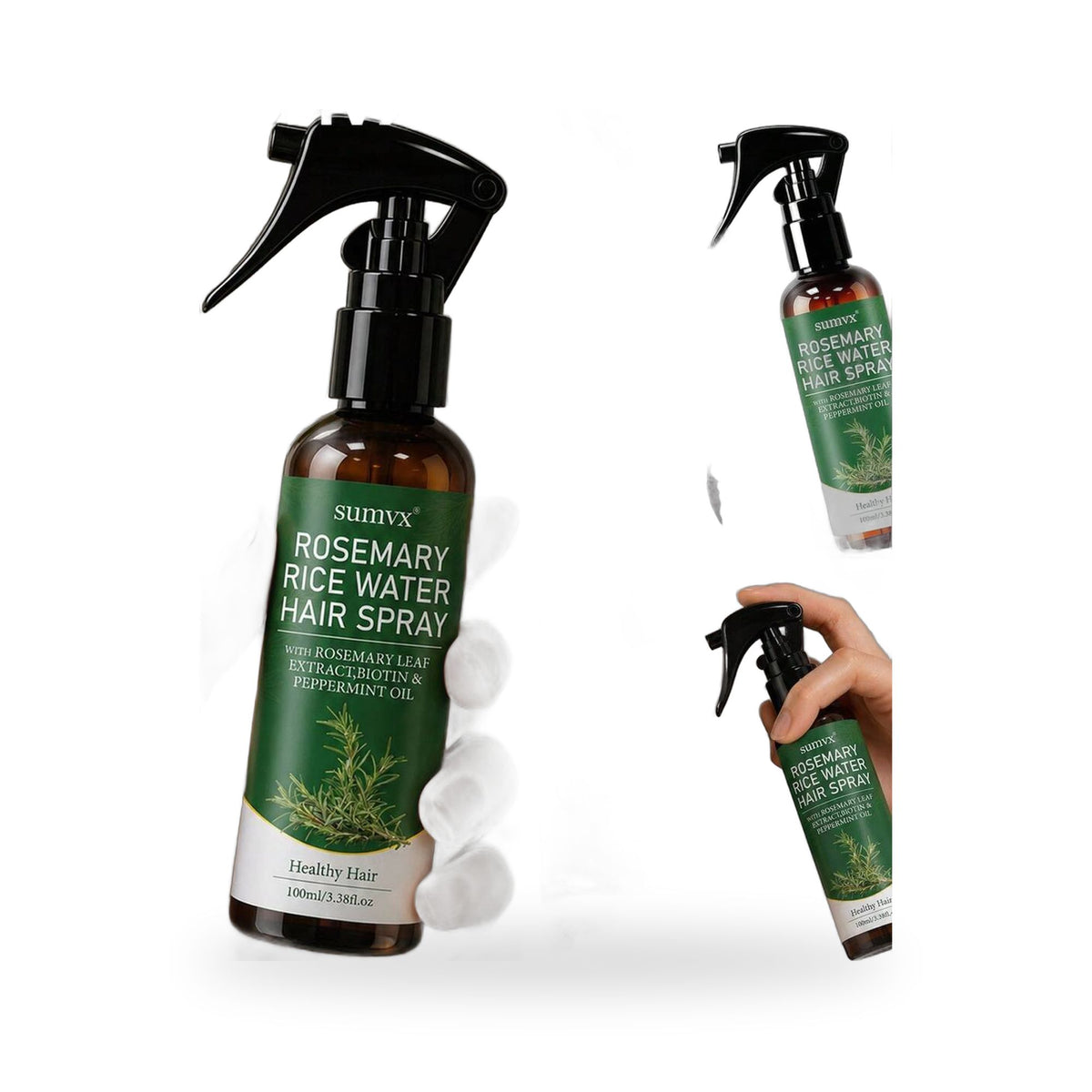 PrimeLux Rosemary + Biotin Strengthening Spray