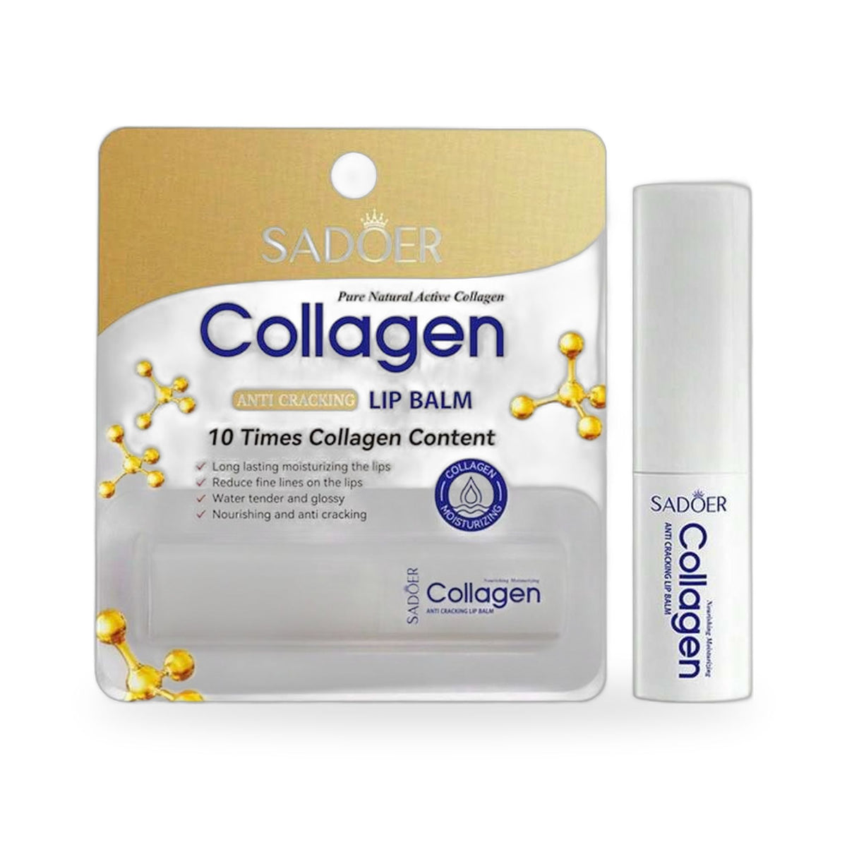 PrimeLux Collagen Hyaluronic Lip Balm